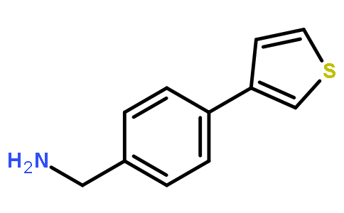 (4-THIEN-3-YLPHENYL)METHYLAMINE
