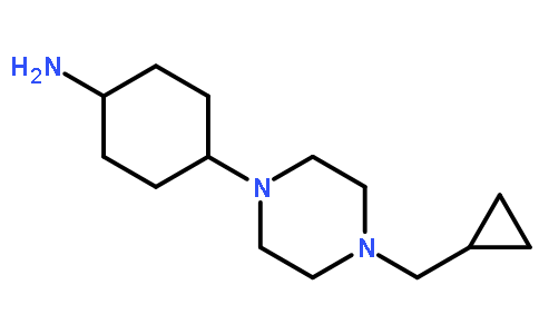 环己胺，4-[4-（环丙基甲基）-1-哌嗪基]-，反式