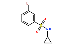3-溴-N-环丙基苯磺酰胺