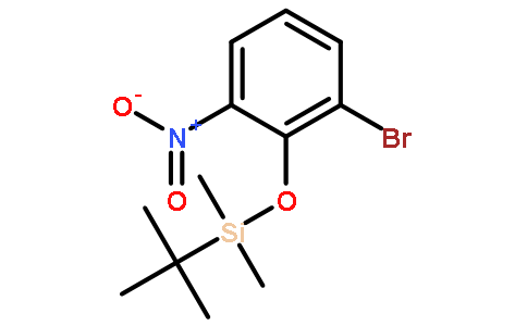 (2-bromo-6-nitrophenoxy)(tert-butyl)dimethylsilane
