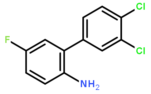 2-氨基-5-氟-3，，4，-二氯联苯