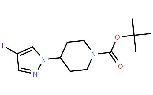 4-(4-碘-1H-吡唑-1-基)-1-哌啶羧酸叔丁酯