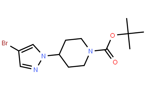 4-(4-溴吡唑-1-基)哌啶-1-甲酸叔丁酯