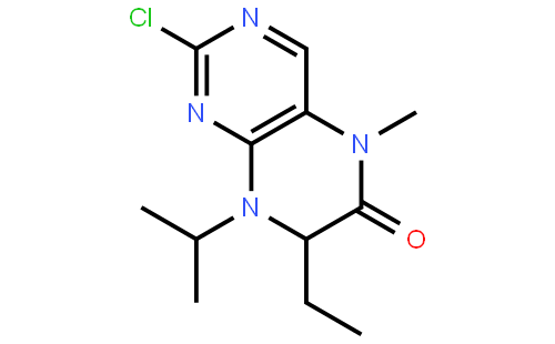 (R)-2-chloro-7-ethyl-8-isopropyl-5-methyl-7,8-dihydropteridin-6(5H)-one