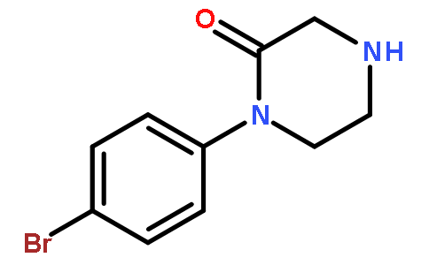 1-(4-Bromophenyl)piperazin-2-one