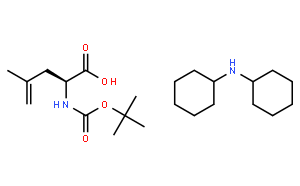 (S)-2-((叔丁氧基羰基)氨基)-4-甲基戊-4-烯酸 二环己胺盐