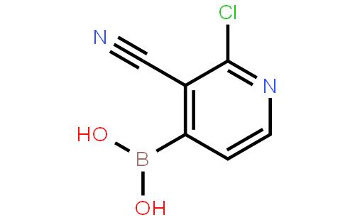 2-氯-3-氰基吡啶-4-硼酸