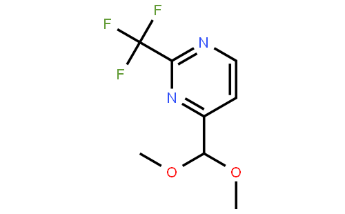 4-(dimethoxymethyl)-2-(trifluoromethyl)pyrimidine