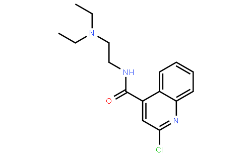 N-(2-(二乙基)胺乙基)-2-氯-4-喹啉甲酰胺