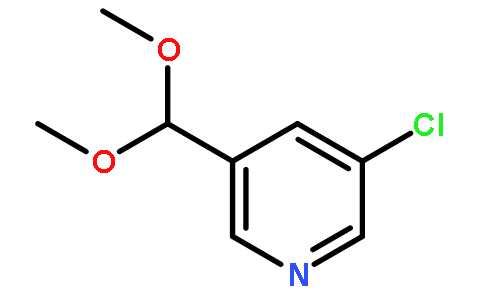 3-chloro-5-(dimethoxymethyl)pyridine