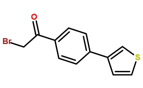 2-bromo-1-(4-thien-3-ylphenyl) ethanone