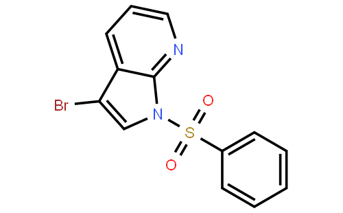 3-Bromo-1-(phenylsulfonyl)-1H-pyrrolo[2,3-b]pyridine