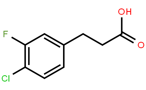 3-(4-Chloro-3-fluorophenyl)propionic acid