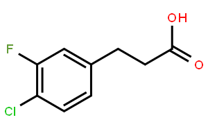 3-(4-氯-3-氟苯基)丙酸