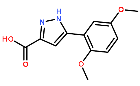 5-(2,5-Dimethoxyphenyl)-1H-pyrazole-3-carboxylic acid