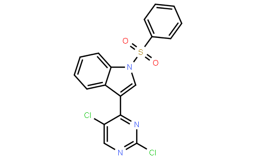 3-(2,5-Dichloropyrimidin-4-yl)-1-(phenylsulfonyl)-1H-indole