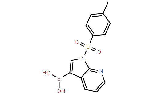 (1-Tosyl-1H-pyrrolo[2,3-b]pyridin-3-yl)boronic acid