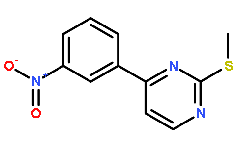 2-(Methylthio)-4-(3-nitrophenyl)pyrimidine