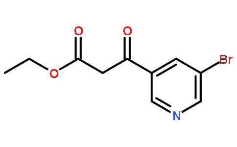 ETHYL 3-(5-BROMOPYRIDIN-3-YL) 3-OXOPROPANOATE
