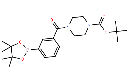 3-(4-BOC-哌嗪-1-羰基)苯硼酸频哪酯,97%