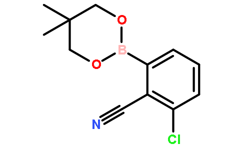 2-Chloro-6-(5,5-dimethyl-1,3,2-dioxaborinan-2-yl)benzonitrile