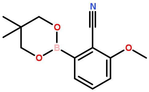 2-(5,5-Dimethyl-1,3,2-dioxaborinan-2-yl)-6-methoxybenzonitrile