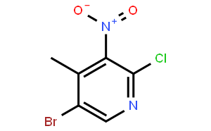 5-溴-2-氯-4-甲基-3-硝基吡啶