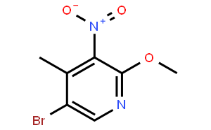 5-溴-2-甲氧基-4-甲基-3-硝基吡啶
