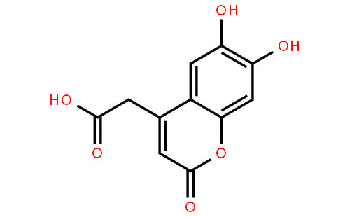 6,7-Dihydroxy-4-coumarinylacetic acid