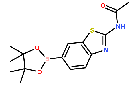N-(6-(4,4,5,5-tetramethyl-1,3,2-dioxaborolan-2-yl)benzo[d]thiazol-2-yl)acetamide