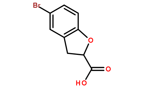 2-BENZOFURANCARBOXYLIC ACID,5-BROMO-2,3-DIHYDRO-