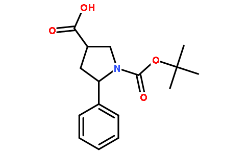 1-Boc-5-Phenylpyrrolidine-3-carboxylic acid