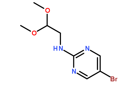 5-Bromo-N-(2,2-dimethoxyethyl)pyrimidin-2-amine