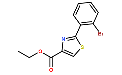 2-(2-BROMO-PHENYL)-THIAZOLE-4-CARBOXYLIC ACID ETHYL ESTER