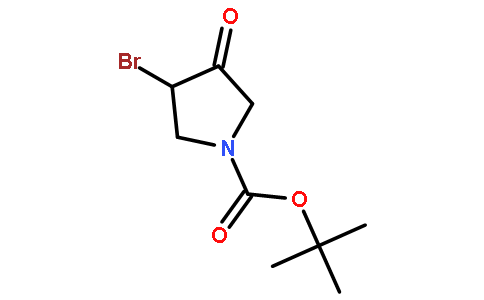 3-溴-4-氧-吡咯烷-1-甲酸叔丁酯