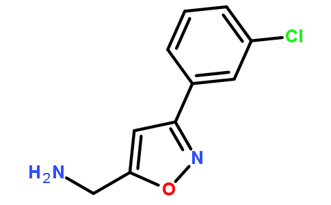(3-(3-Chlorophenyl)isoxazol-5-yl)methanamine