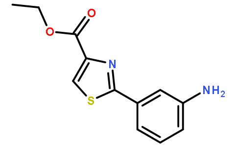 2-(3-AMINO-PHENYL)-THIAZOLE-4-CARBOXYLIC ACID ETHYL ESTER