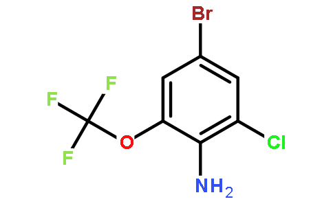 4-Bromo-2-chloro-6-(trifluoromethoxy)aniline