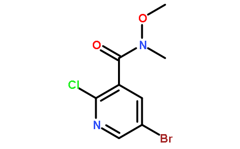 5-Bromo-2-chloro-N-methoxy-N-methylnicotinamide