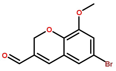 6-Bromo-8-methoxy-2H-chromene-3-carbaldehyde