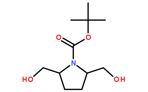 tert-Butyl 2,5-bis(hydroxymethyl)pyrrolidine-1-carboxylate