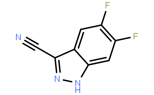 5,6-Difluoro-1H-indazole-3-carbonitrile
