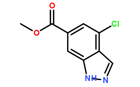 Methyl 4-chloro-1H-indazole-6-carboxylate