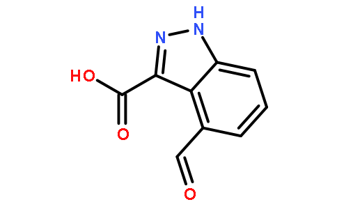 4-formyl-1H-indazole-3-carboxylic acid