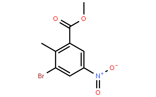 3-溴-5-硝基-2-甲基苯甲酸甲酯