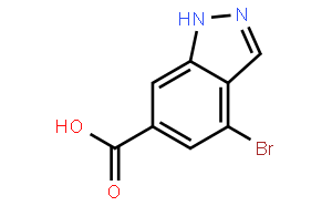 4-溴-1H-吲唑-6-羧酸