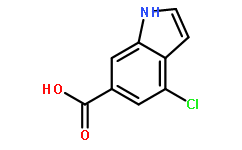 4-氯-1H-吲哚-6-羧酸