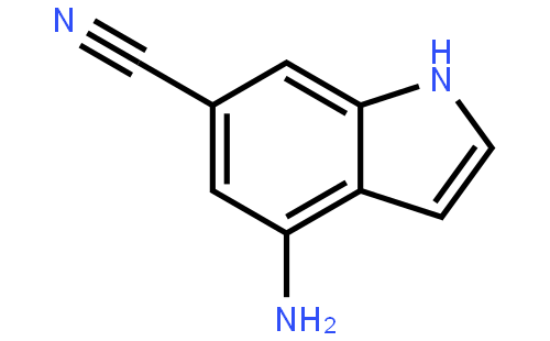 4-Amino-1H-indole-6-carbonitrile