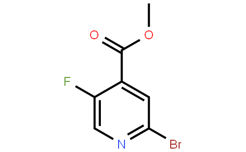 甲基 2-溴-5-氟吡啶-4-羧酸酯