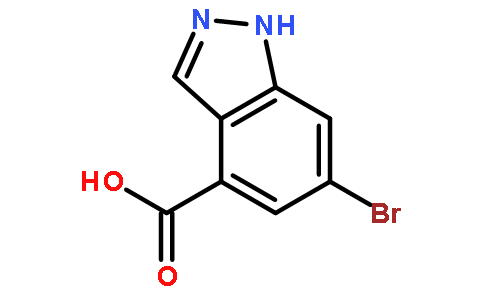 6-BROMO-(1H)INDAZOLE-4-CARBOXYLIC ACID